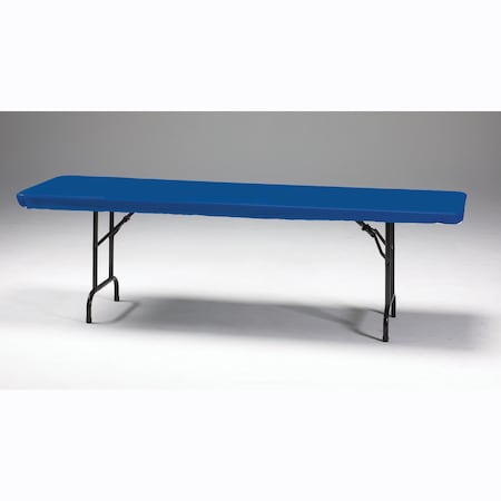 Creative Converting Stay Put Tablecover Royal Blue, 96x30, 12PK 37342